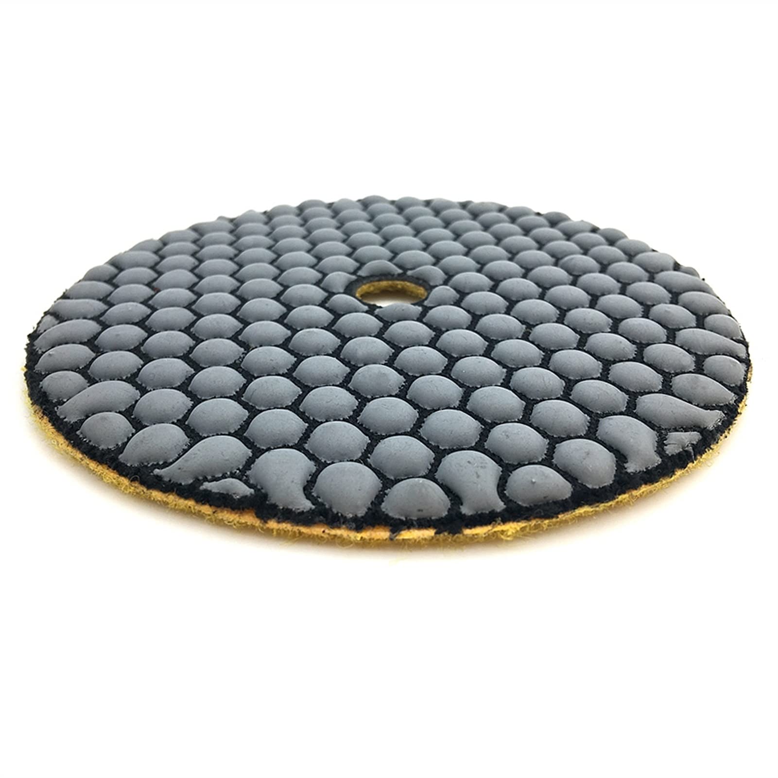 Rueda de Pulido, 10 Piezas Almohadilla de Pulido en Seco de 5 Pulgadas Disco de Pulido de Diamante de Resina de 125 Mm Herramienta de Pulido de Granito de Mármol Abrasivo/800/10 Pcs
