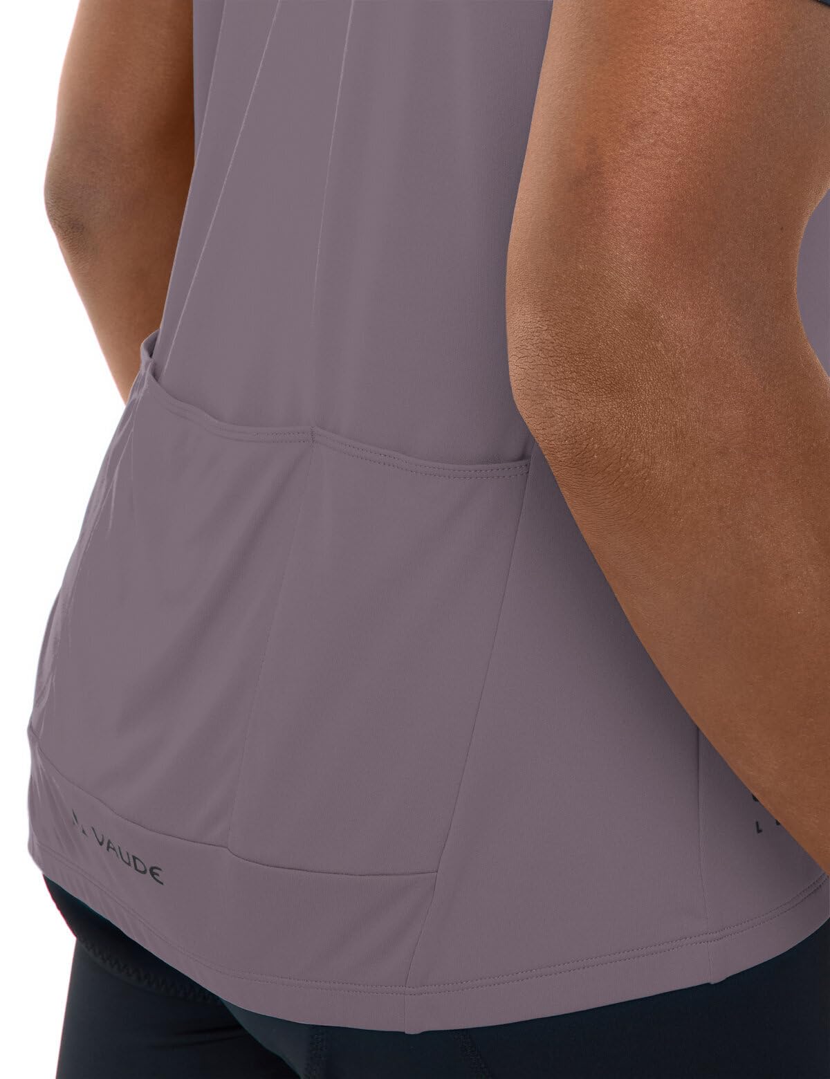 VAUDE Men's Matera FZ Tricot II, Fullzip Radtrikot für Herren, Passform: Slim fit, Purple ash, XL