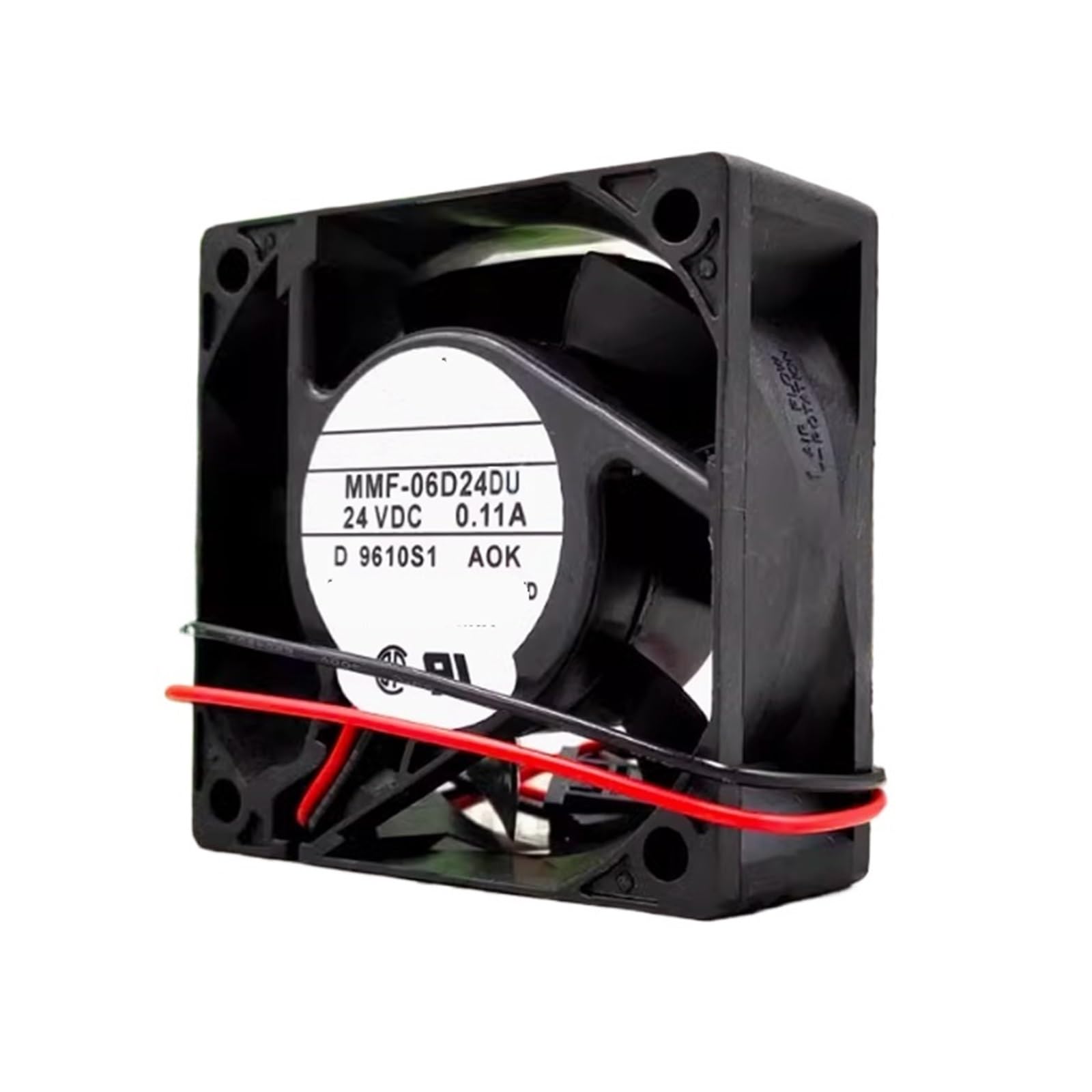 YMUGUEGH 60x60x25mm dc fan 6025 MMS-06D24DU 24V 0.11A 60mm axial dc fan