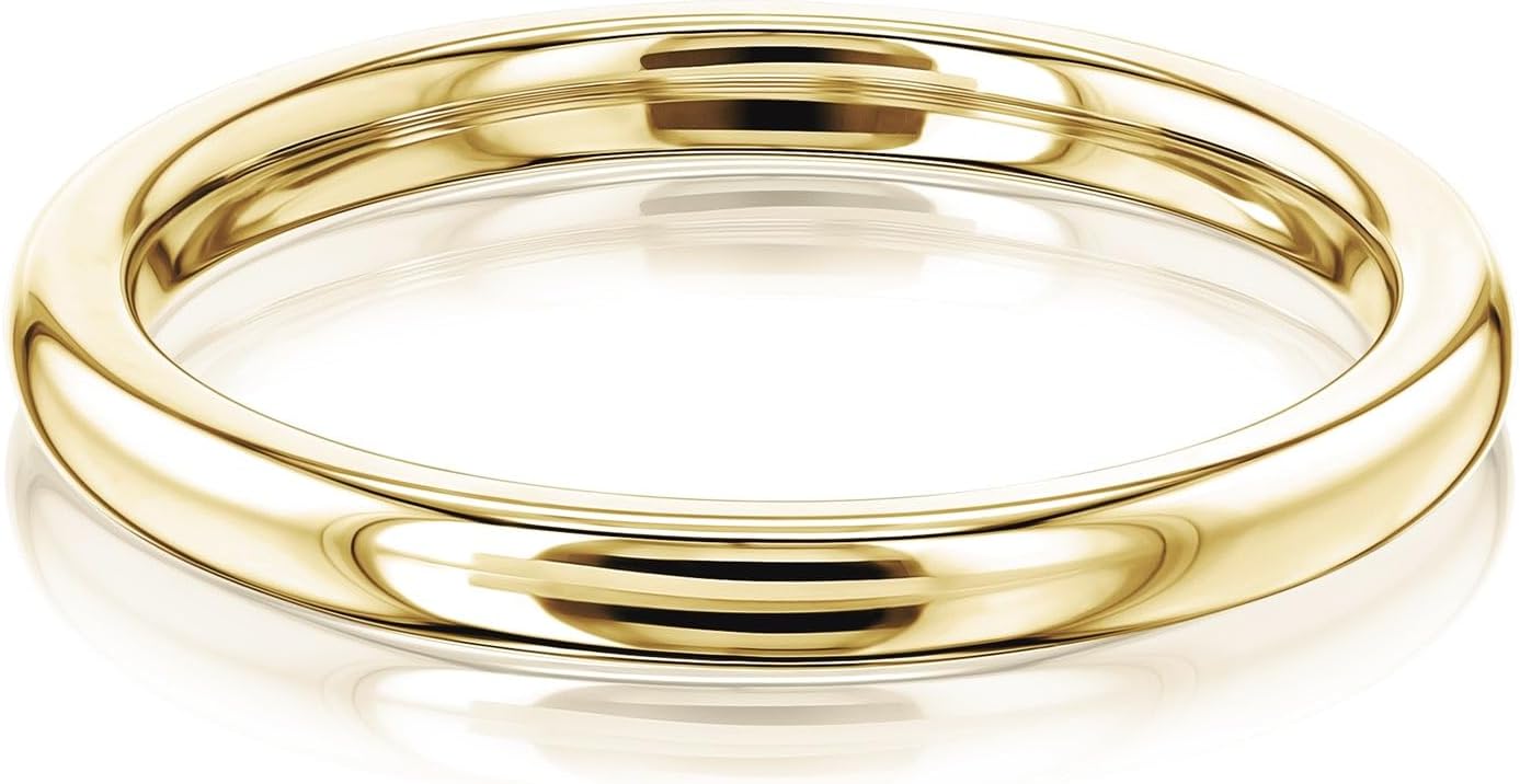 Kobelli 14K White Gold Wedding Band (1.7mm)