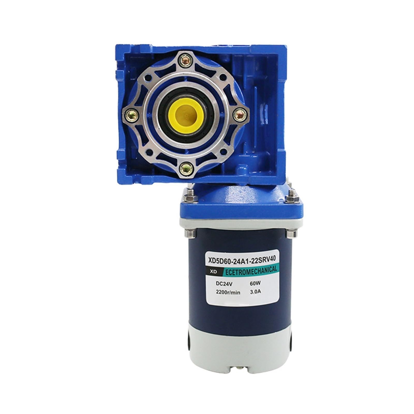 Moteur de boîte de vitesse 60W NMRV030 24V couple 240Kg