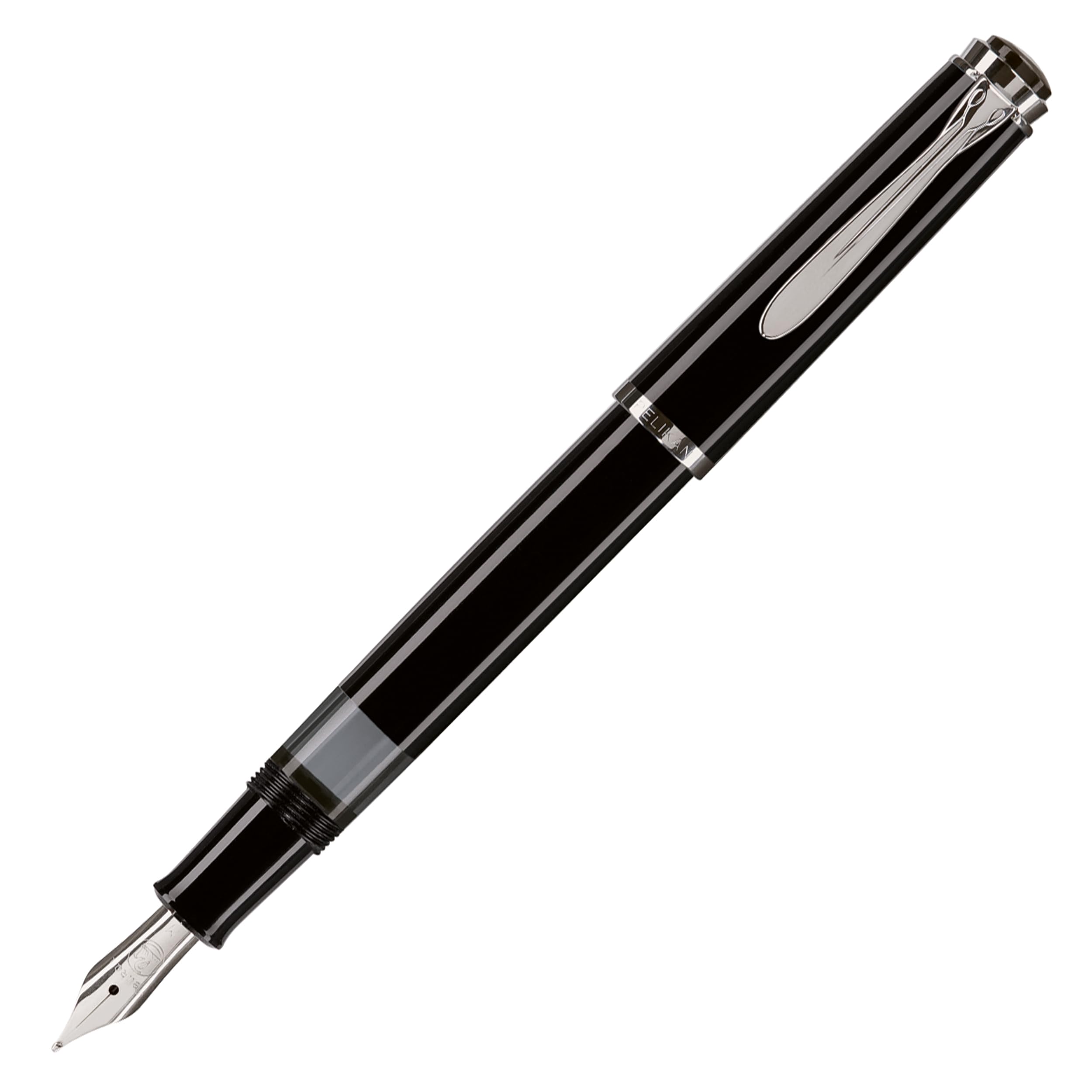 Amazon | Pelikan m205ブラック万年筆 | 万年筆 | 文房具・オフィス用品