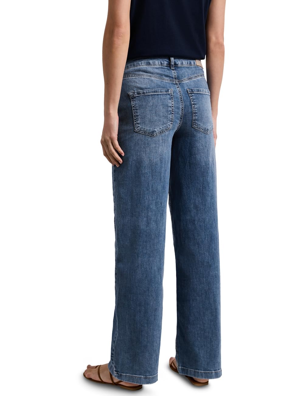 Street One Damen Wide Leg Jeans 3818456