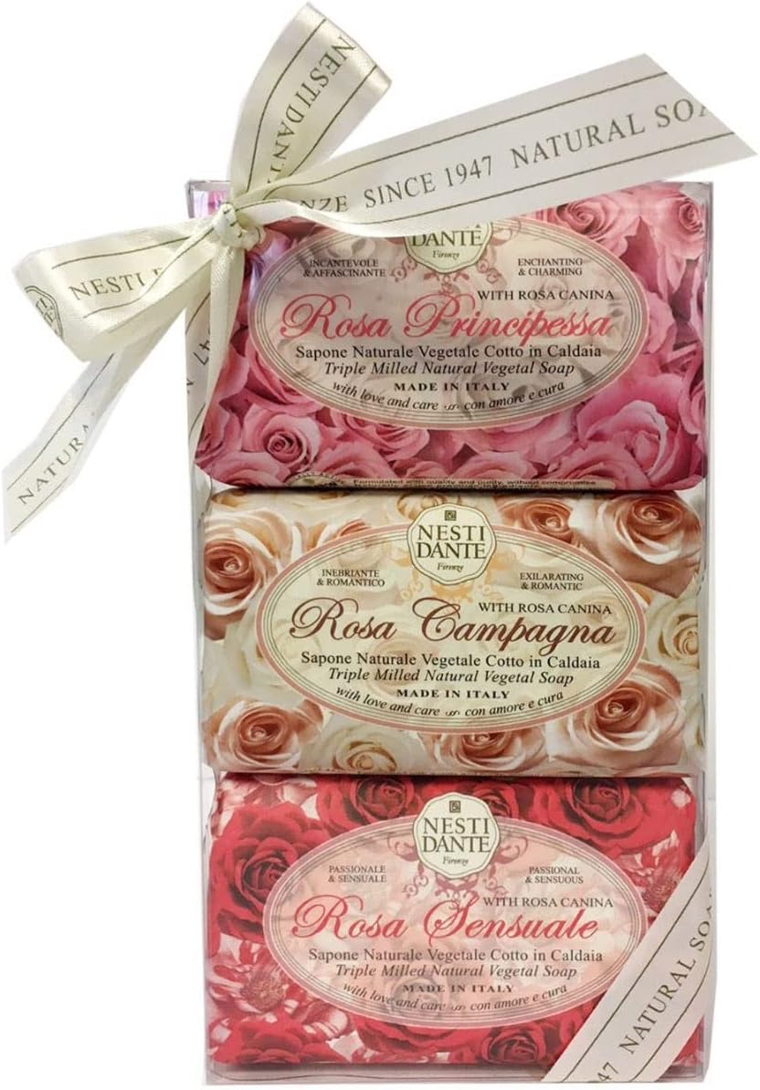Rosa by Nesti Dante Soap Gift Set