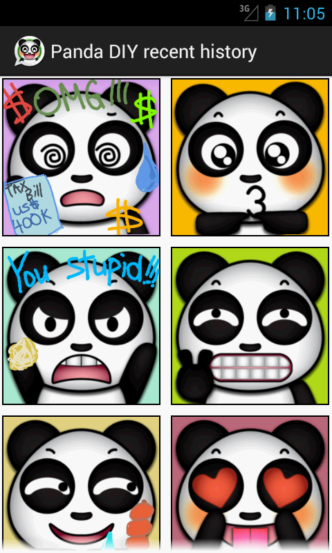 Aplicación Panda DIY for Chat en Amazon Appstore