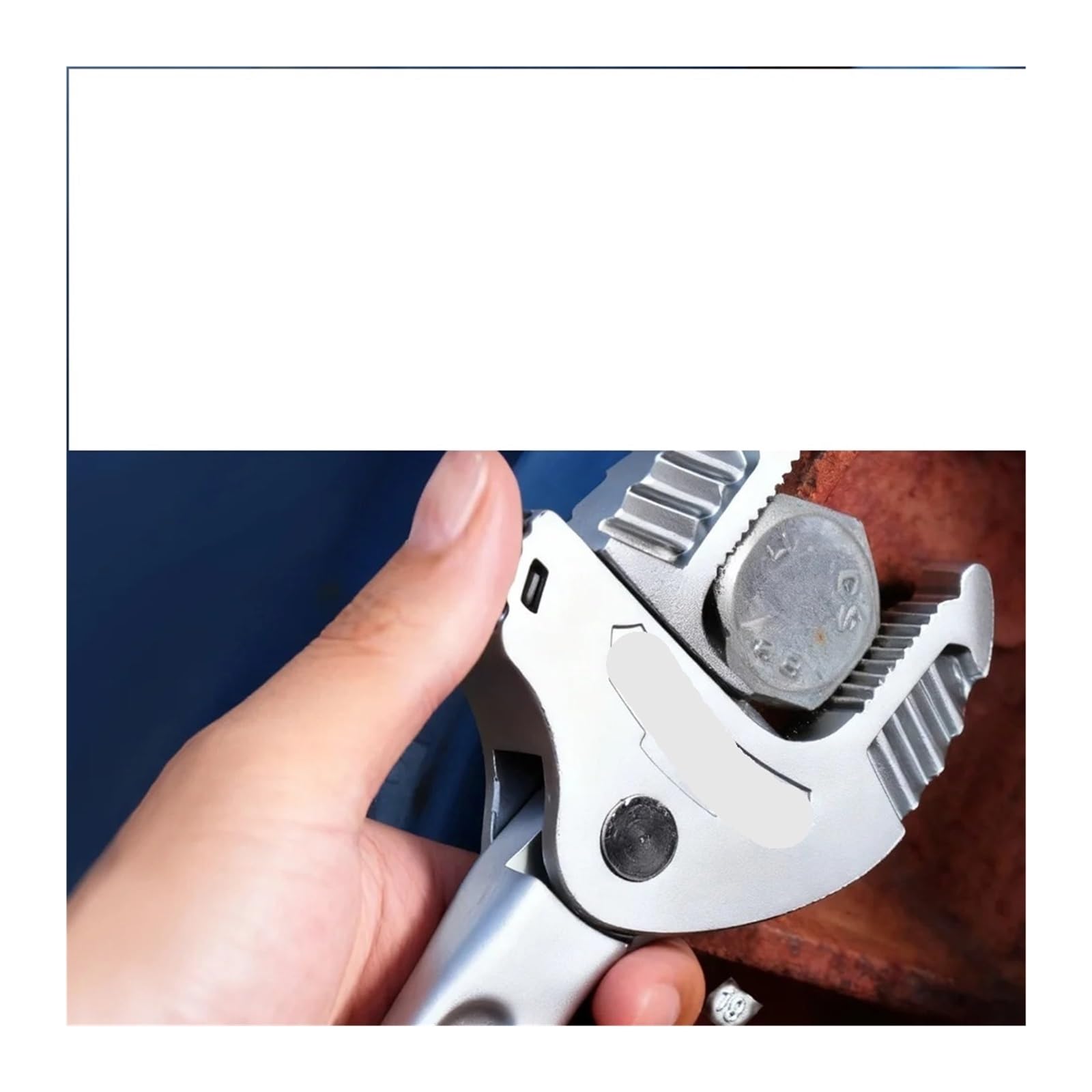 Pinza a Pappagallo 1pc Chiave ad artiglio di granchio regolabile che stringe il cricchetto autoregolante a ganascia larga for la produzione tubazioni automobilistiche(16-19mm)
