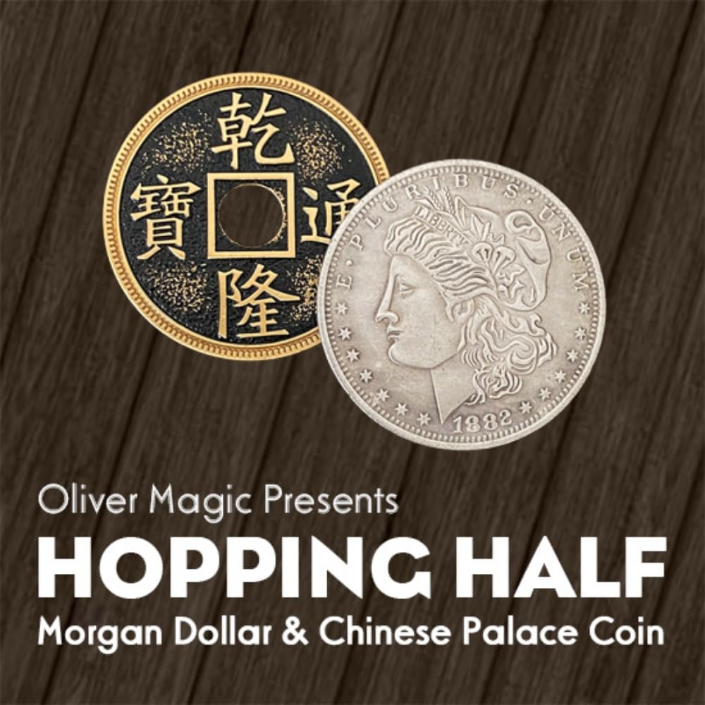 Amazon.com: ZQION Hopping Half (Morgan Dollar and Chinese Palace