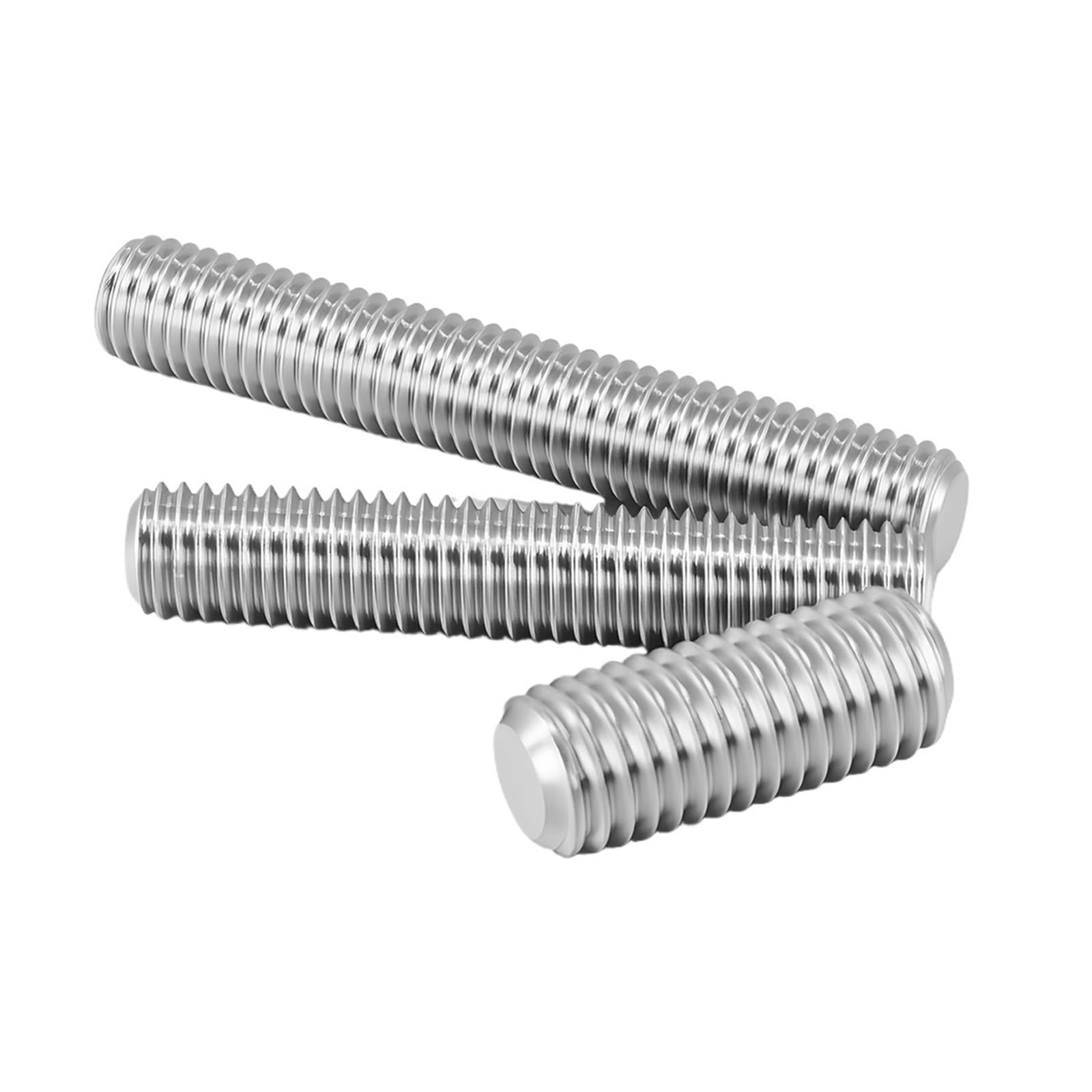 Varilla roscada de acero inoxidable, diámetro tornillo, perno sin cabeza completamente métrico, varillas roscadas, tornillos(300mm,M12 (2pcs))