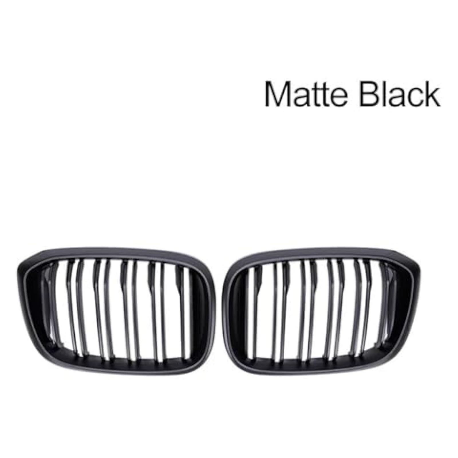 Für X3 X4 G01 G02 G08 2018 2019 2020 Auto-Frontgrill Renngrills Motorhaube Nieren-Stoßstangengitter Doppellamellengrill Vorderer Nierengrill Front Nierengrill Grills(B)