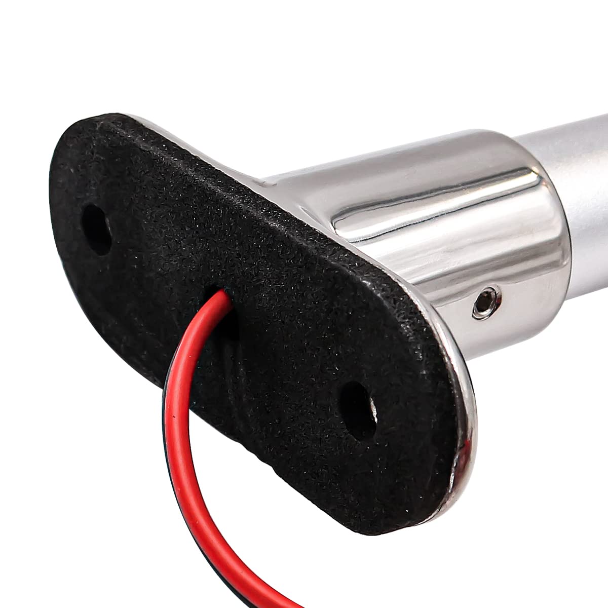 Hecklicht 6-Zoll-Ankerlicht Rundum LED-Navigationslicht mit fester Montage und Edelstahlsockel und Aluminiumrohr Wasserdichte LED-Navigationslichter für Boote