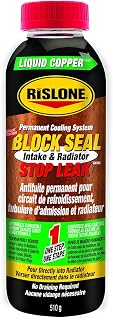 Rislone Block Seal Liquid Copper Intake and Radiator Stop Leak, Pack of 6