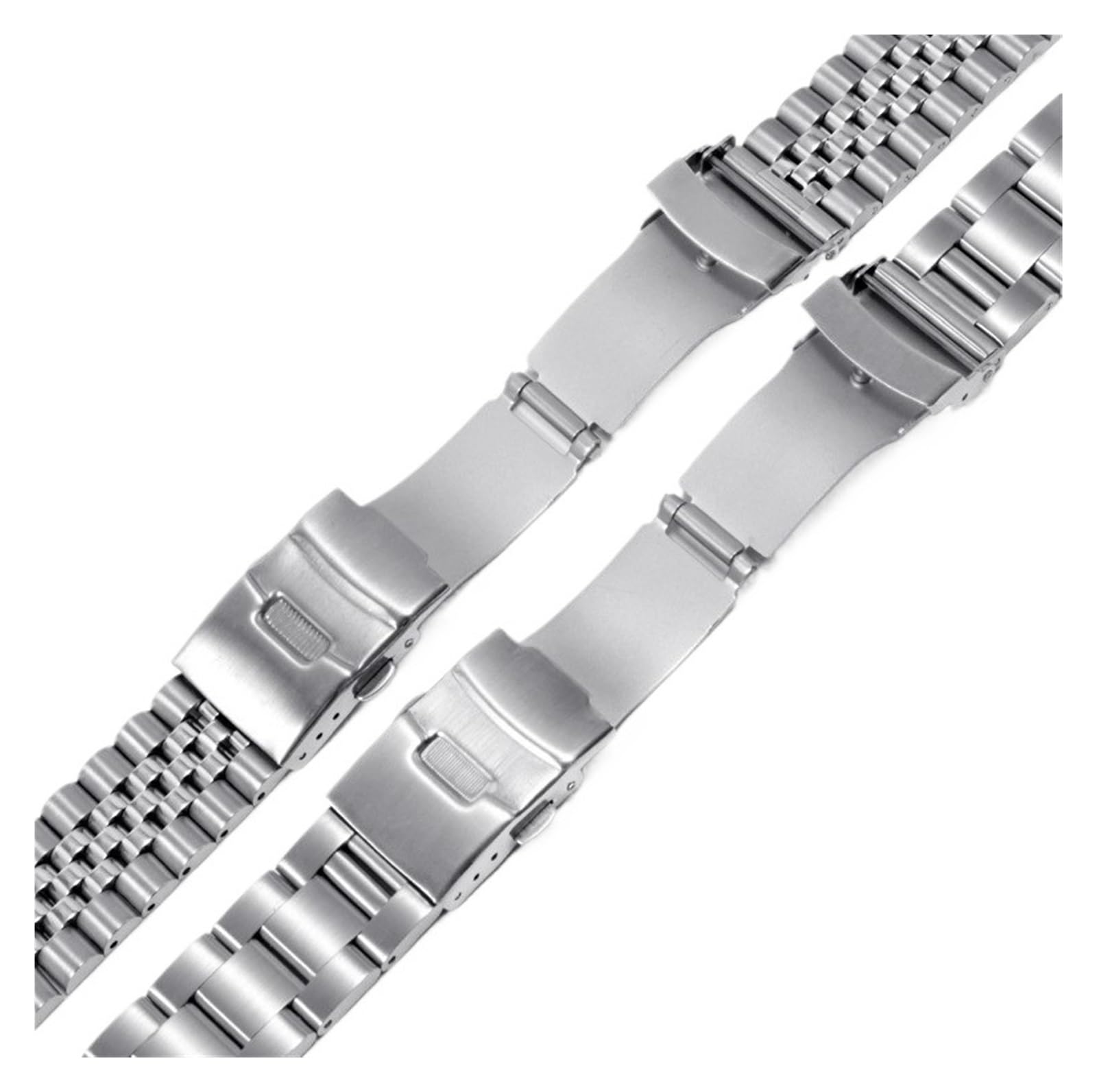 SiChouwz New Solid 18mm 20mm 21mm 22mm 24mm Jubilee Cinturino For Orologio Cinturino In Acciaio Inossidabile