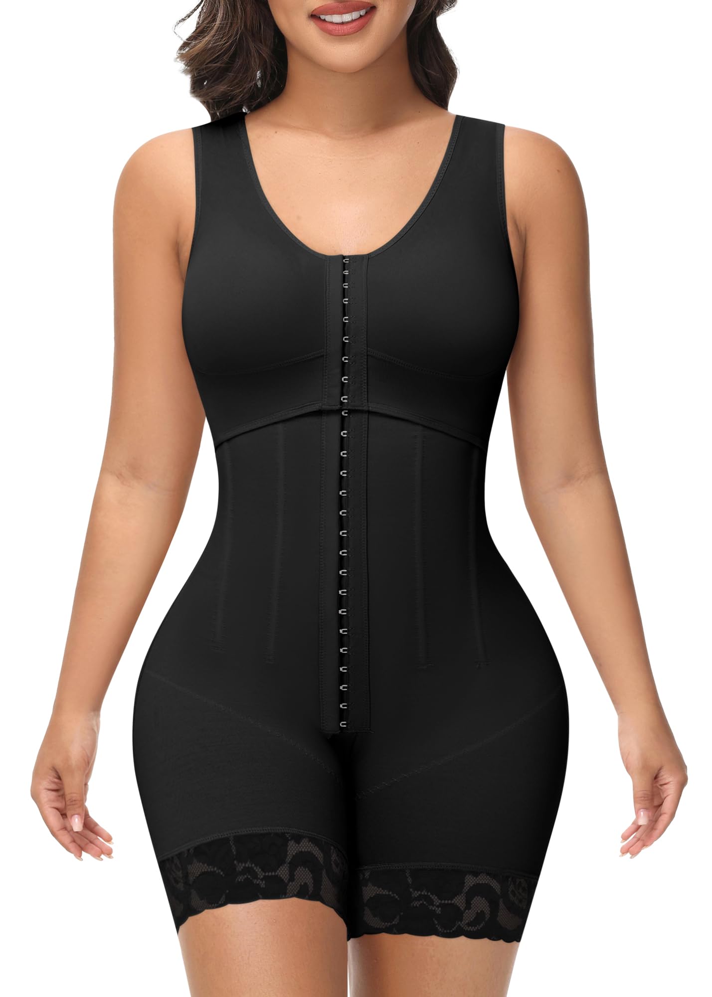 M MYODRESSFajas Colombianas Moldeadoras Body Shaper Shaping Girdles Full Body Shapewear Post Surgery Compression Garment