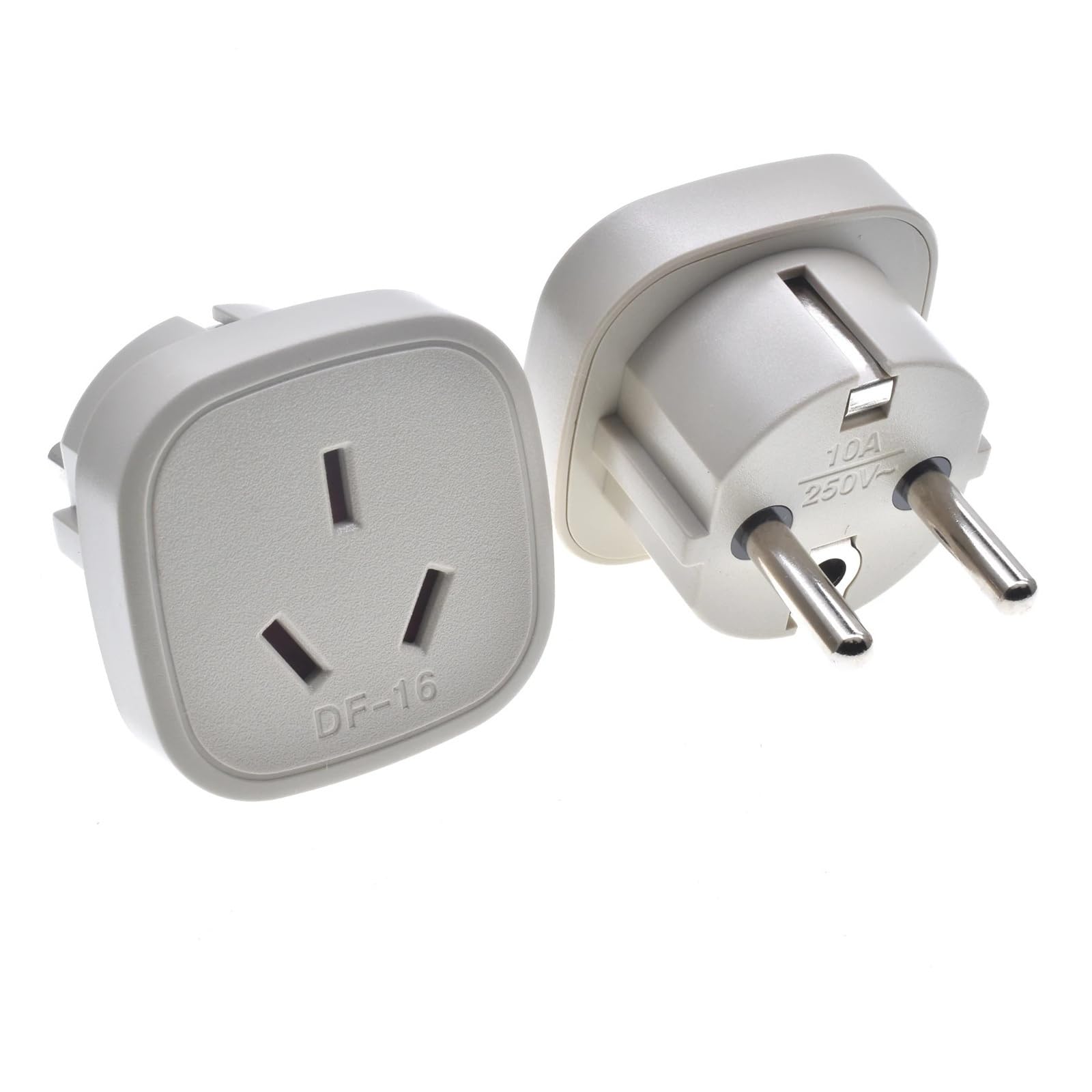 Adattatore convertitore da viaggio con spina a 2 pin (DF-16C)