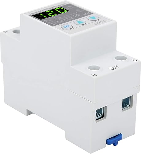 Miniatura 9 de SVP-912 120VAC Autorrecuperación ajustable bajo voltaje Dispositivo protector de voltaje para un mejor rendimiento (63A)