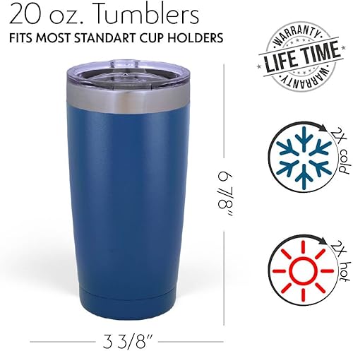 Miniatura 9 de Vaso personalizado con nombre grabado, 12 diseños, vaso de café de 20 onzas con tapa deslizante, aislamiento de doble pared, regalos personalizados