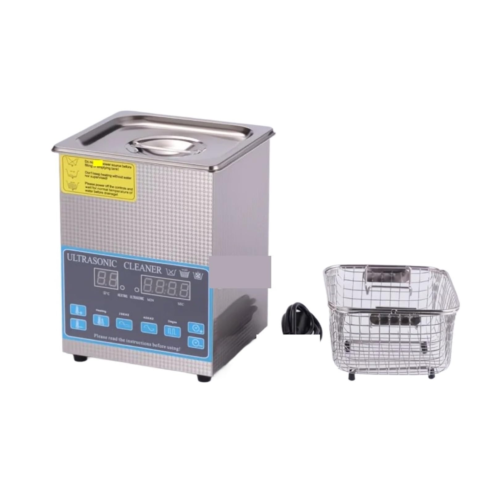 Limpiador ultrasónico, Máquina De Limpieza Por Ultrasonidos, Limpiador Desgasificador 2L, 6,5l, 10L, Joyería Dental, Motor PCB, Baño Laboratorio Metal para limpiar joyas(10L)