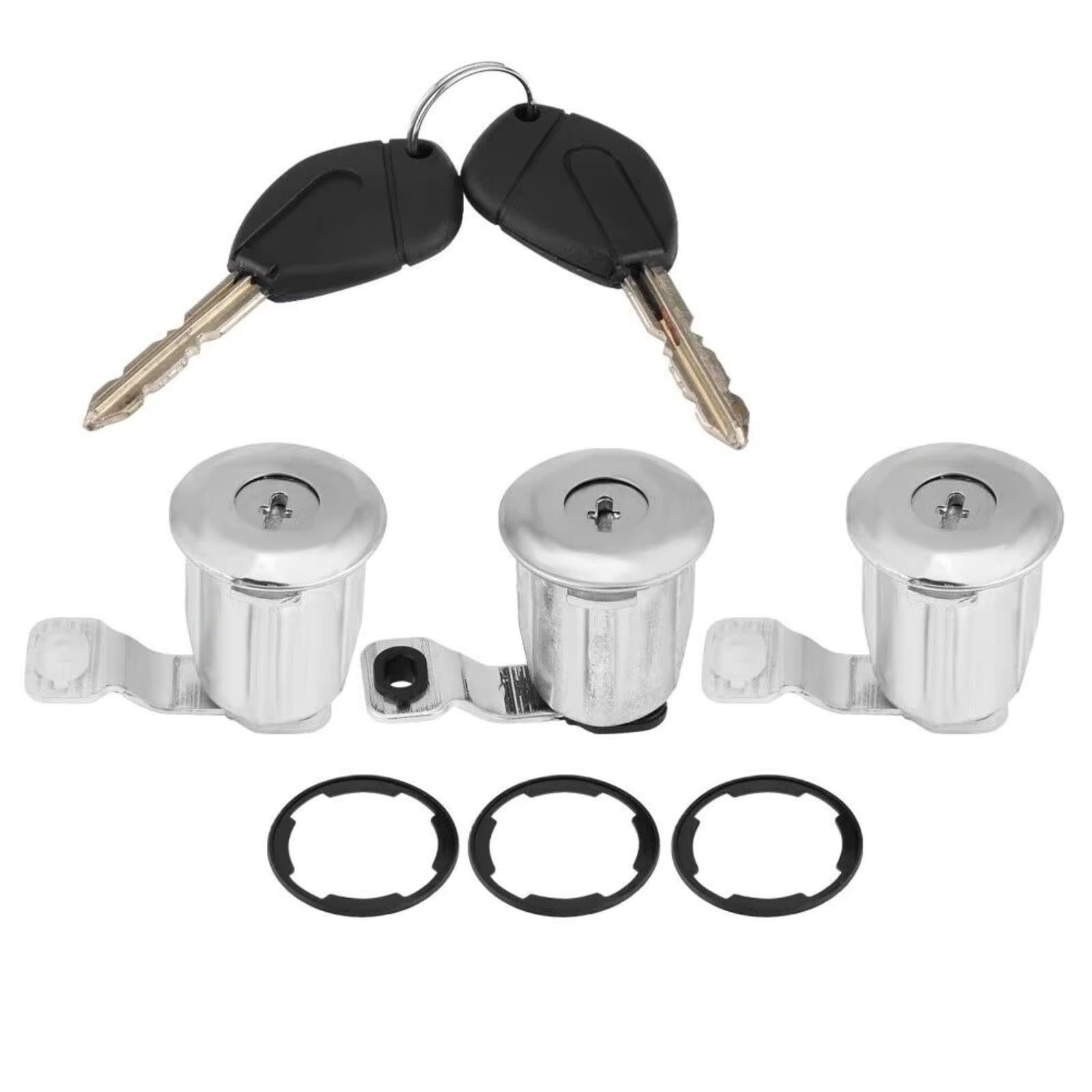 Kit Interruptor Encendido Barril De Cerradura Puerta Izquierda Derecha Compatible Con Citroen Para Berlingo 1996-2007 Para Xsara 1997-2005 9170G3 252522 Interruptor encendido bloqueo