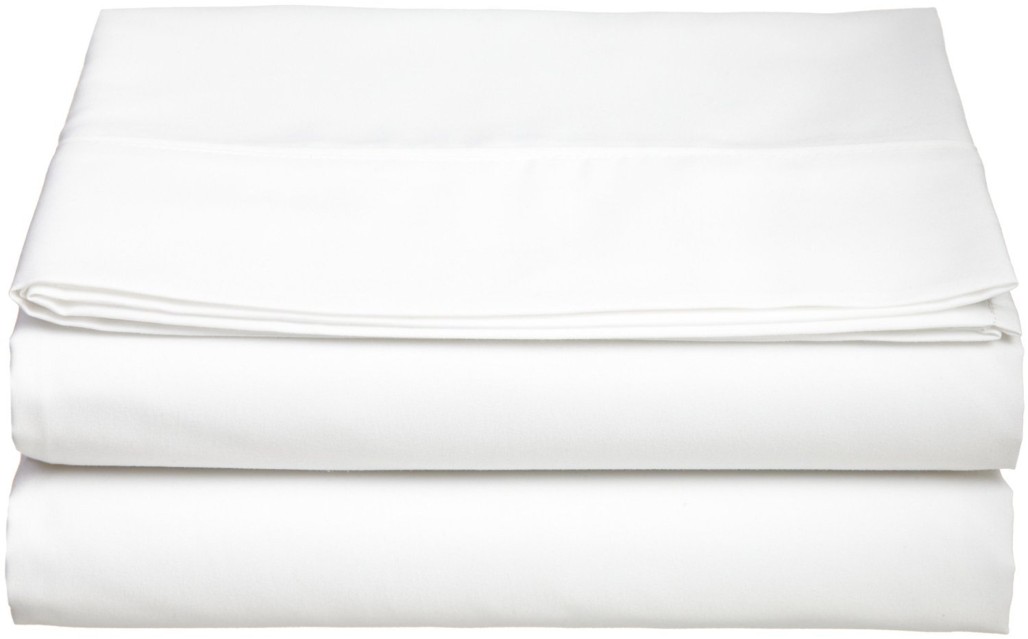 Clara Clark Supreme 1800 Collection Single Flat Sheet, Full, White