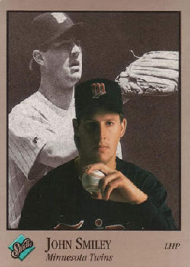 Baseball MLB 1992 Studio #210 John Smiley VG Twins