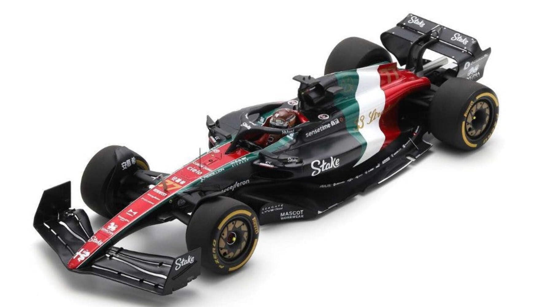 Alfa-Romeo C43 Spark 1/18 cadeau idéal passionné F1 miniature Bottas GP Italie 18S970