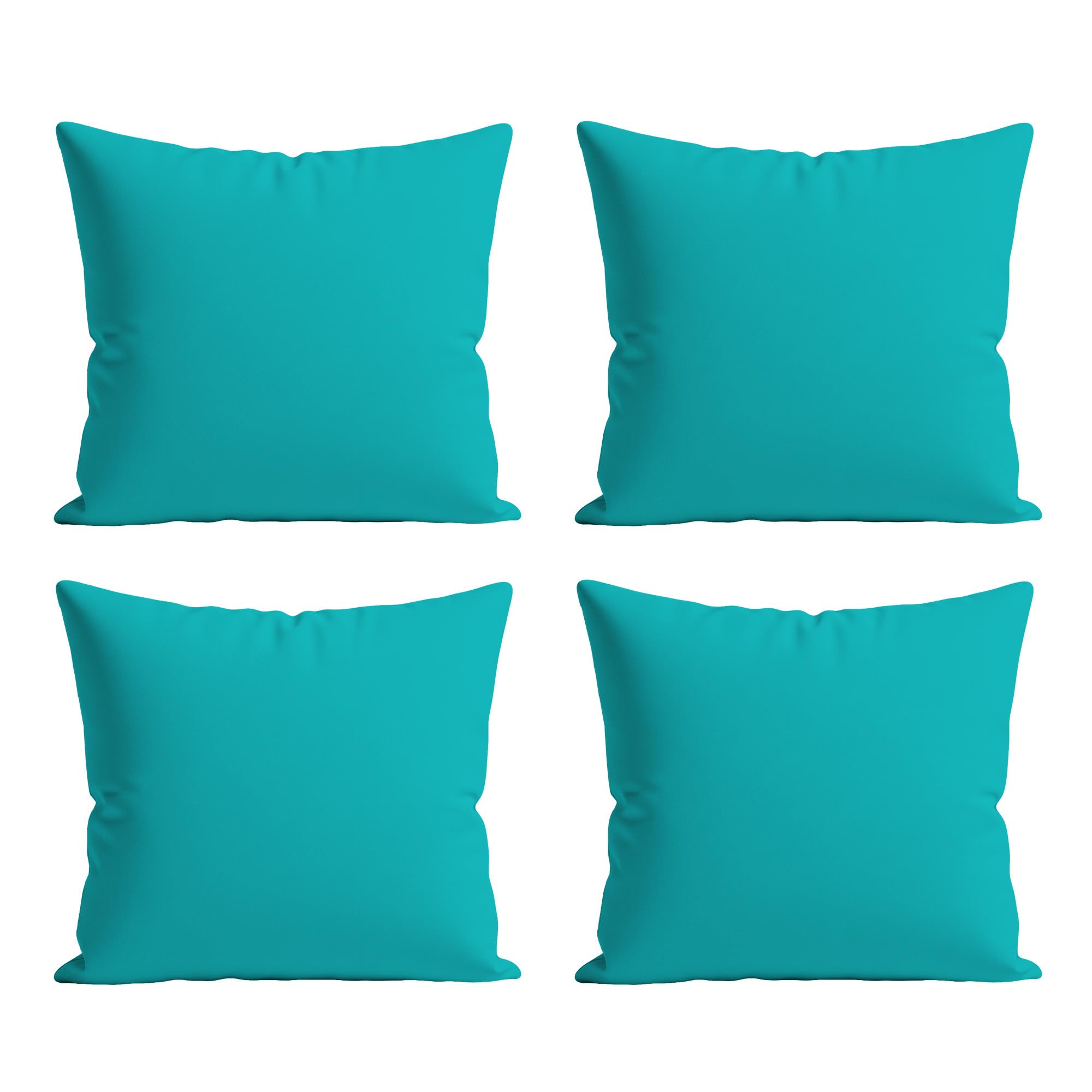 Home Sweet Home UK Outdoor Cushions Waterproof Filled 4 Pack 60x60cm With Invisible Zippered Outdoor Garden Cushions Waterproof 24"x24" With Cushion Covers For Living Room Garden Sofa Bedroom — image 1
