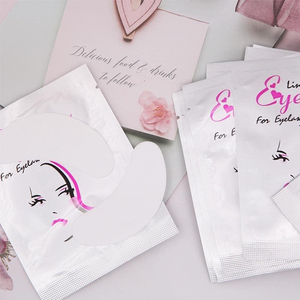 Eye Gel Pads, 50 works of Eyelash Lash Extension Under Eye Gel Pads Lint Eye Patches - Image 5