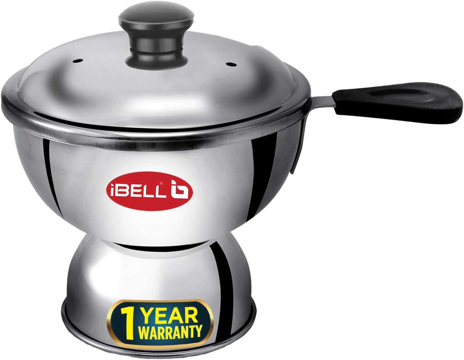 IBELL Stainless Steel Chiratta Puttu Maker Use with Pressure Cooker