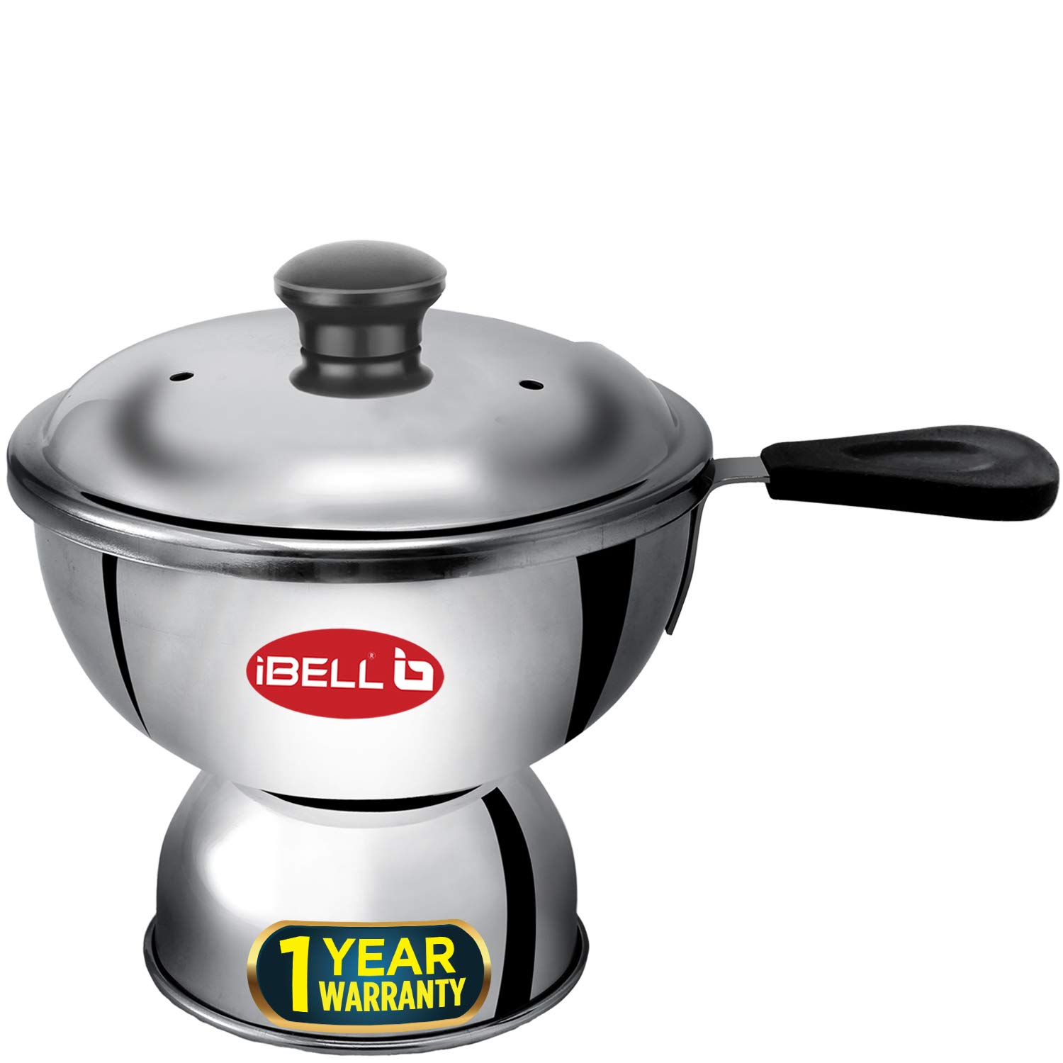 IBELL Stainless Steel Chiratta Puttu Maker Use with Pressure Cooker