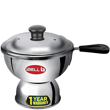 IBELL Stainless Steel Chiratta Puttu Maker Use with Pressure Cooker
