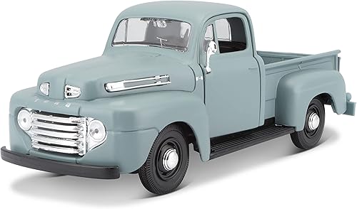 1948 Ford F-1 Pickup Truck - Gris (edición especial) Diecast 1:25 Modelo a escala - Maisto