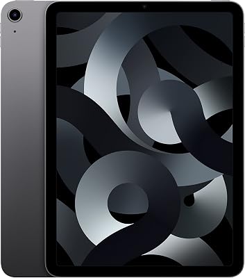 2022 Apple iPad Air (10.9-inch, Wi-Fi, 64GB) Space Grey (Renewed)