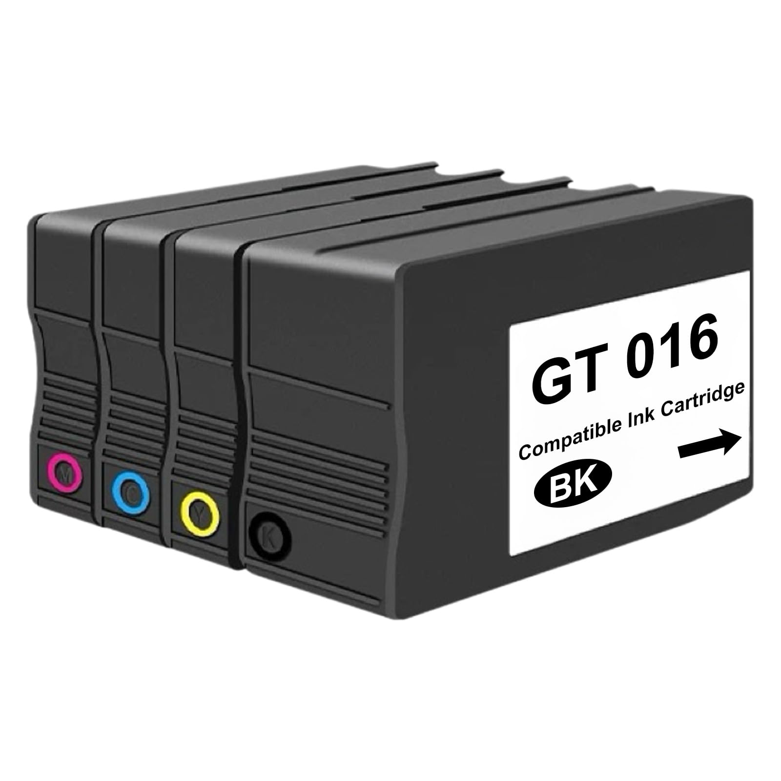 Photo 1 of Grnjet Compatible Ink Cartridges GT 016 (4pack)