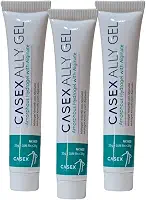 Pomada Ally Gel Hidrogel Casex 25g | 3 Unidades – Tratamento de Feridas, Úlceras, Cortes, Abrasões e Queimaduras