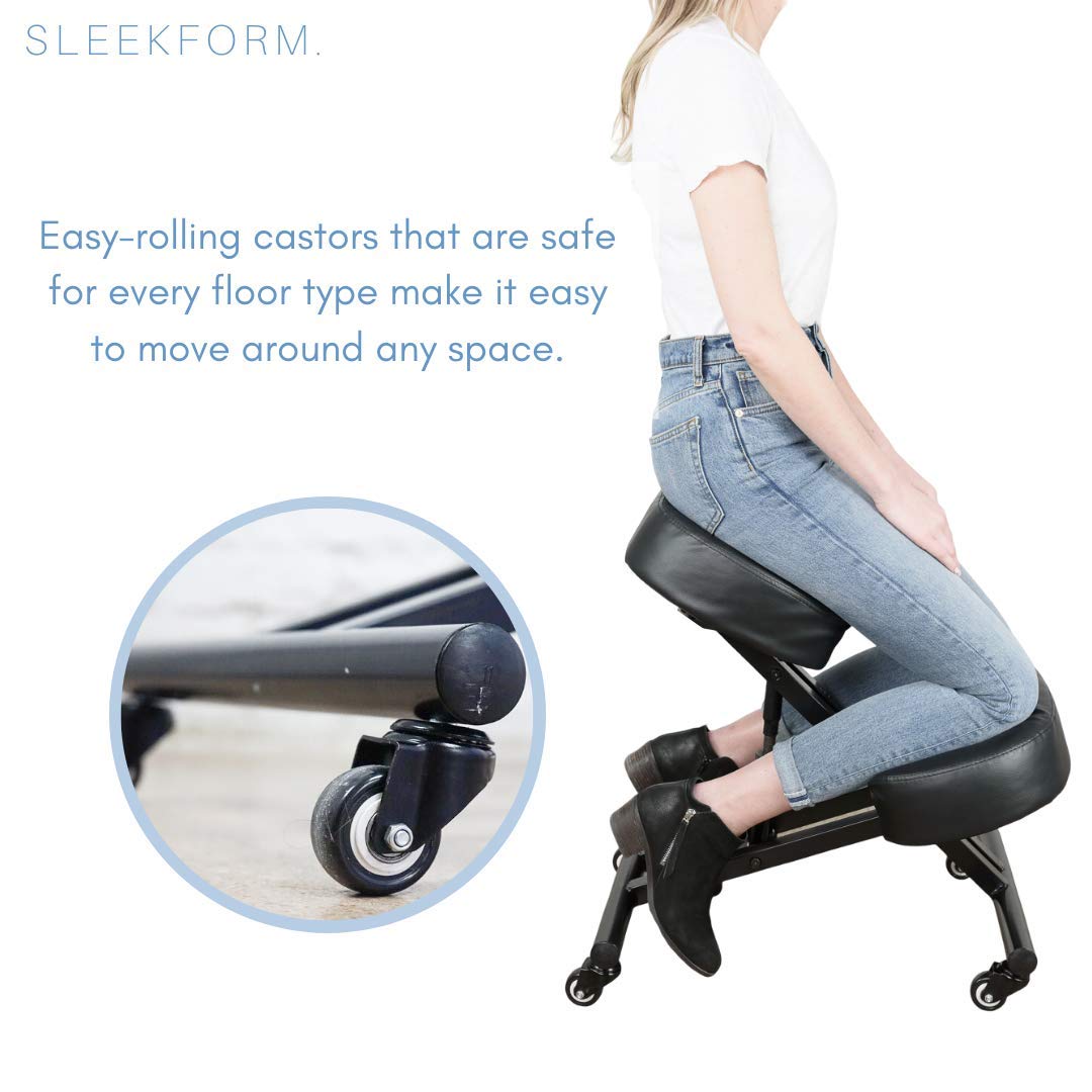 SLEEKFORM Kneeling Chair Height Adjustable for Office & Home