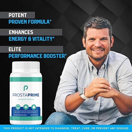 Miniatura 4 de Cápsulas para la salud de la próstata para hombres, apoyo natural de la vejiga y flujo urinario con palma enana, raíz de ortiga y pigeo, 1 paquete