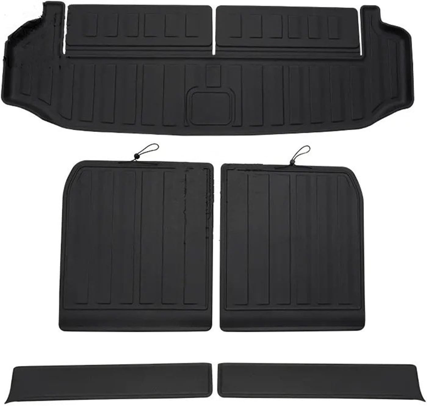 Car Trunk Mat Boot Liner For BYD For Leopard 8 For DENZA B8 2025 Car Trunk Mats TPE Rear Boot Cargo Waterproof Carpet Storage Pad Protector Accessories(A)