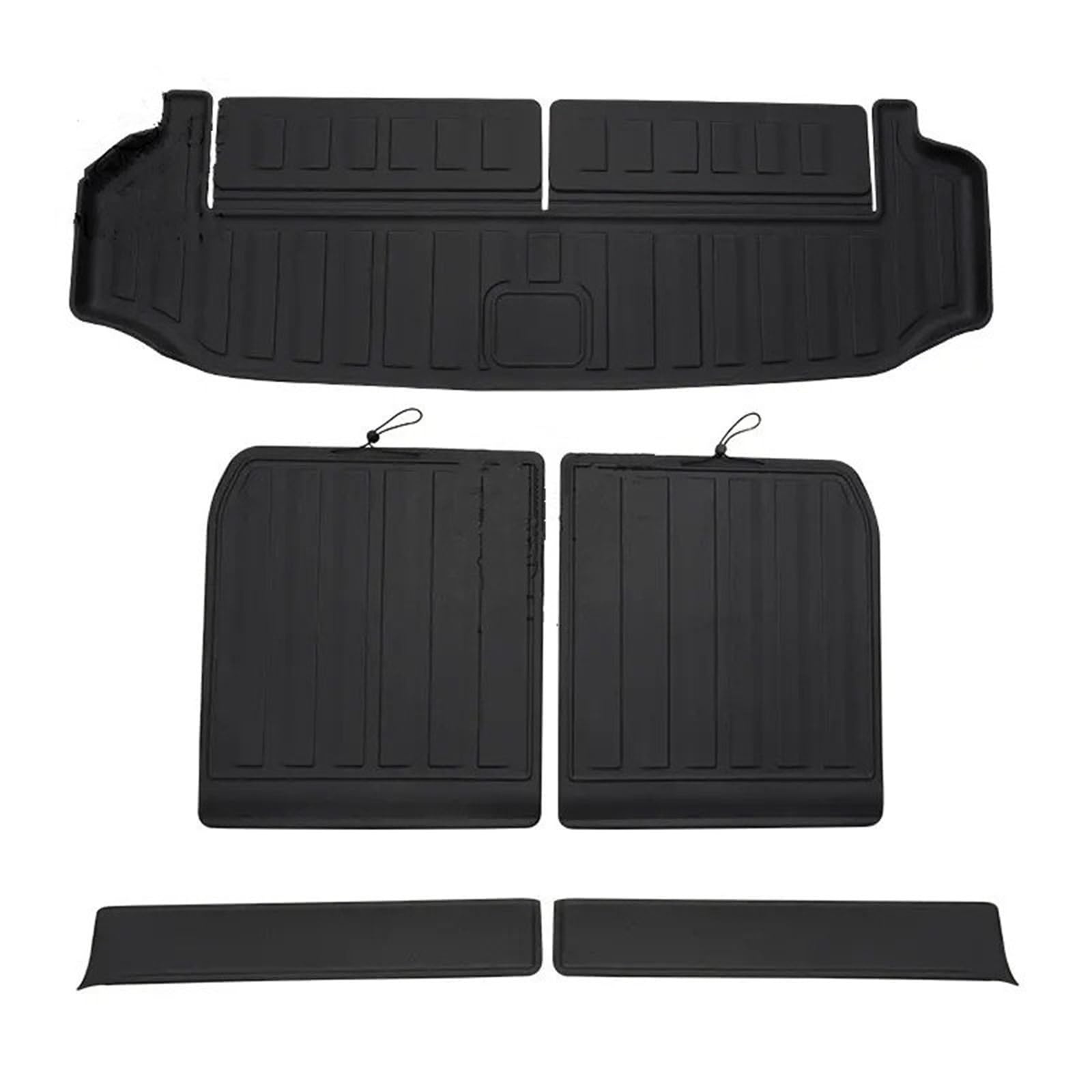 Car Trunk Mat Boot Liner For BYD For Leopard 8 For DENZA B8 2025 Car Trunk Mats TPE Rear Boot Cargo Waterproof Carpet Storage Pad Protector Accessories(A)