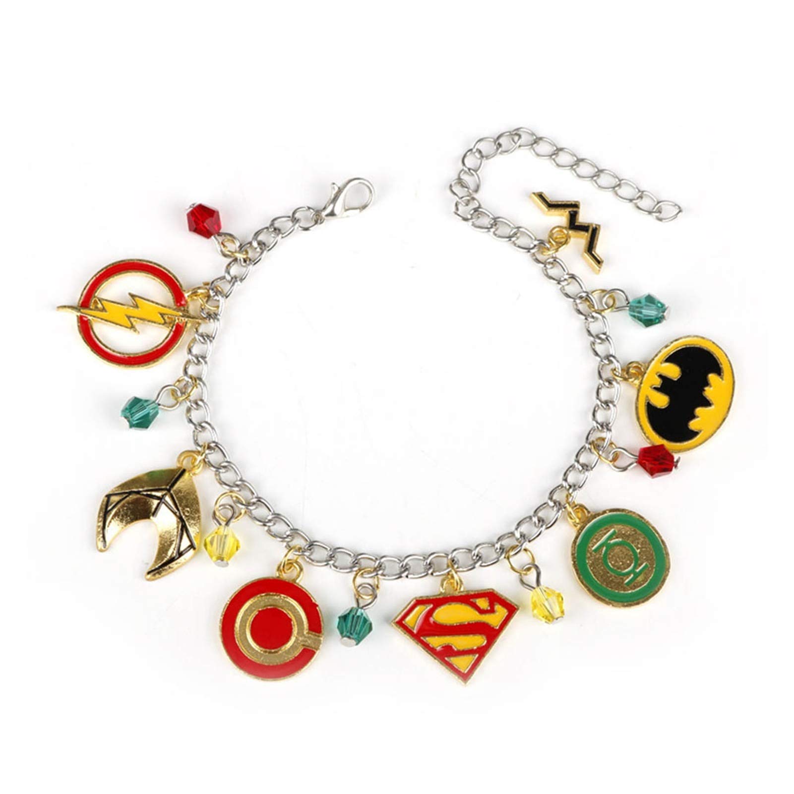 Mgmdian Dc Movie Justice League Bracelet Jewelry Superman Batman
