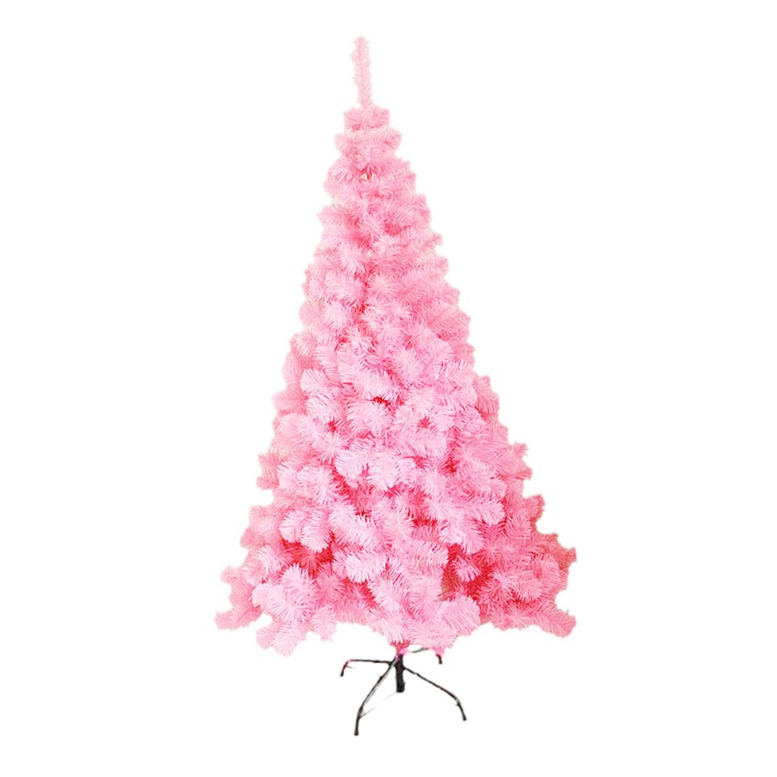 Árbol de Navidad Artificial Rosa de 6 pies |El PVC Retardante de Llama Elimina el Riesgo de Incendio |Decoración de Soporte Resistente para salón/jardín/Oficina |Árbol de Navidad (1.2m / 3.9ft)