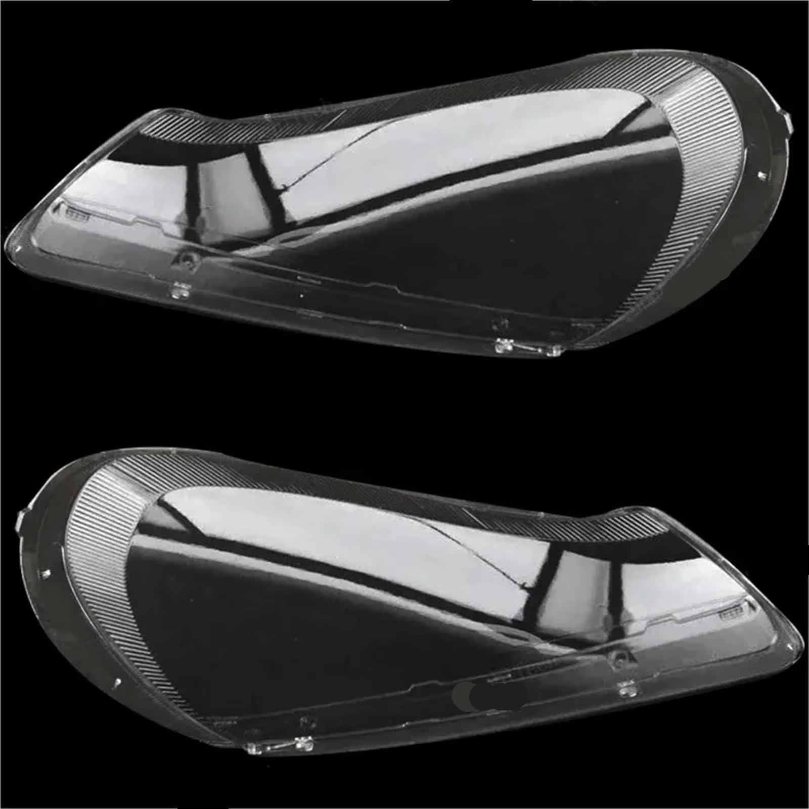 frontscheinwerfer glas Kompatibel Mit Porsche Für Cayenne 2007 2008 2009 2010 Auto Frontscheinwerferabdeckung Scheinwerferschale Transparentes Lampenschirmobjektivzubehör(Left)
