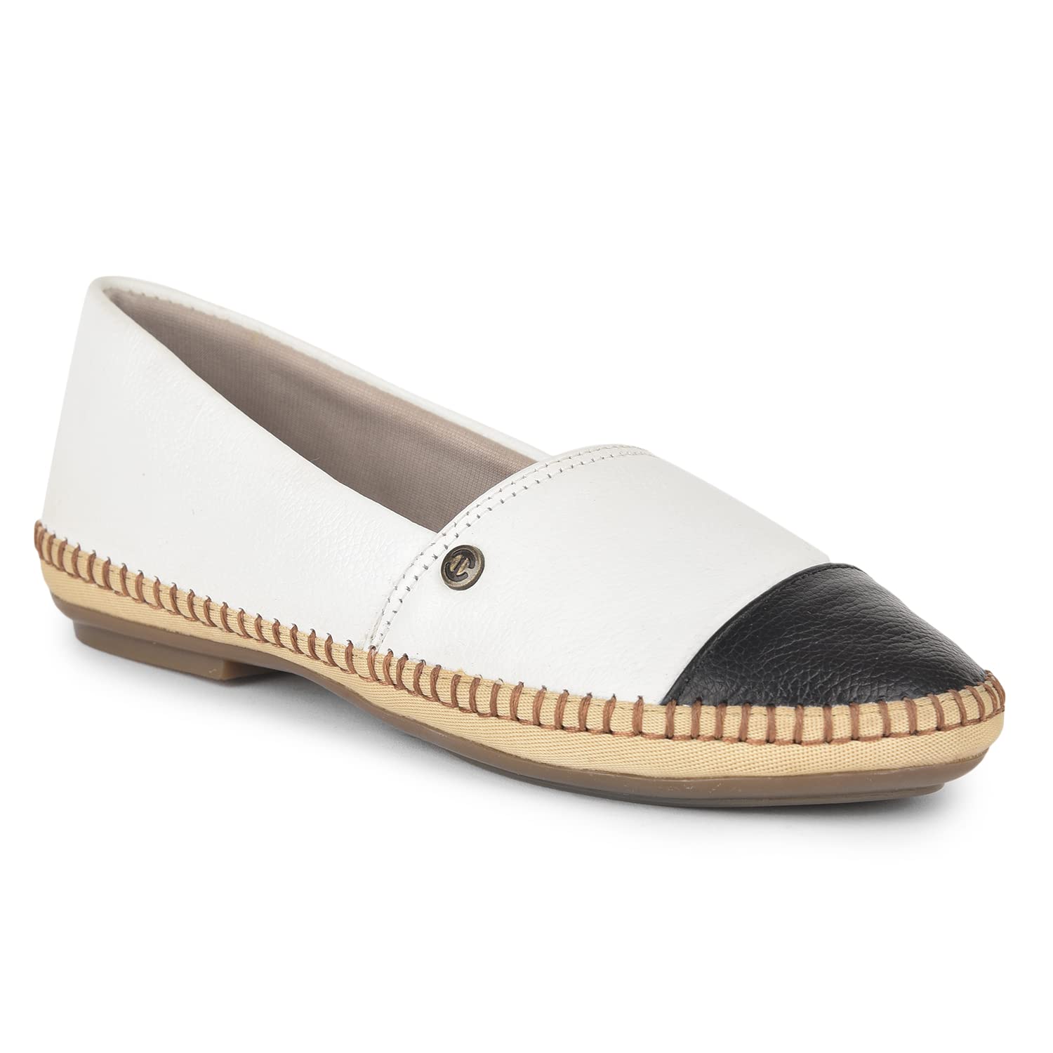 Liberty Healers White Casual Ballerina for Women (LARRY-01_White-5) (B09WDFH81V) Amazon Price History, Amazon Price Tracker