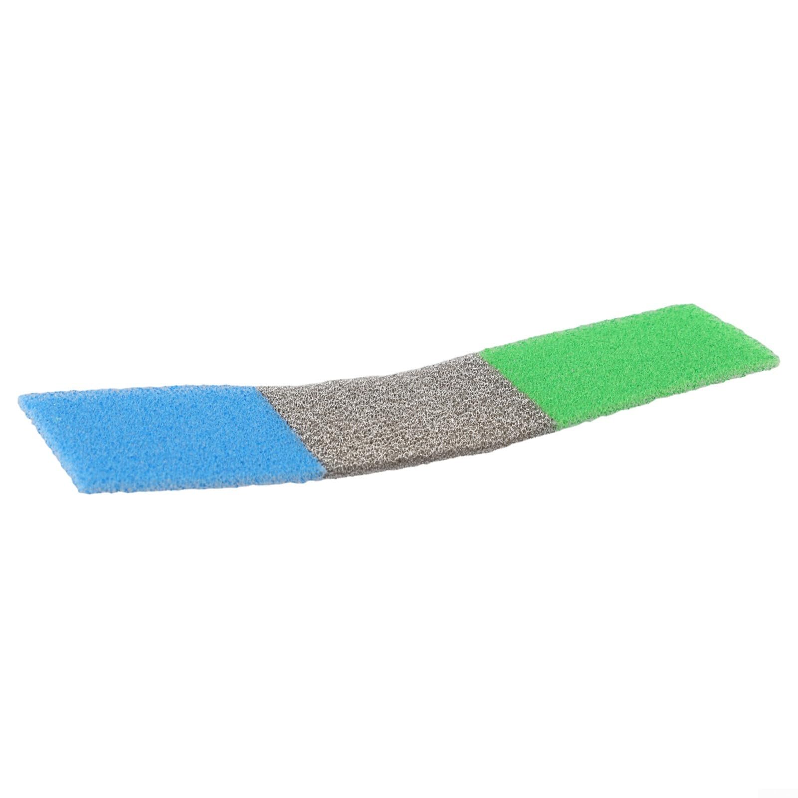 2 filtros de aire acondicionado para aire acondicionado Midea, lavable y reutilizable, filtro de alto volumen de aire 3 en 1, flujo de aire mejorado (C)
