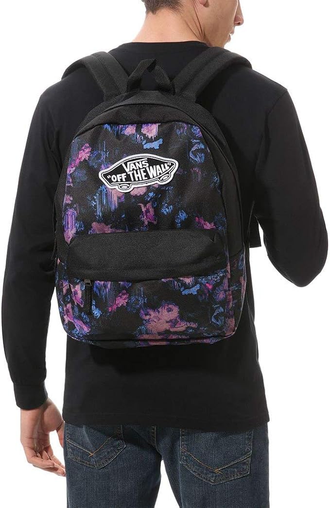 vans drip floral backpack