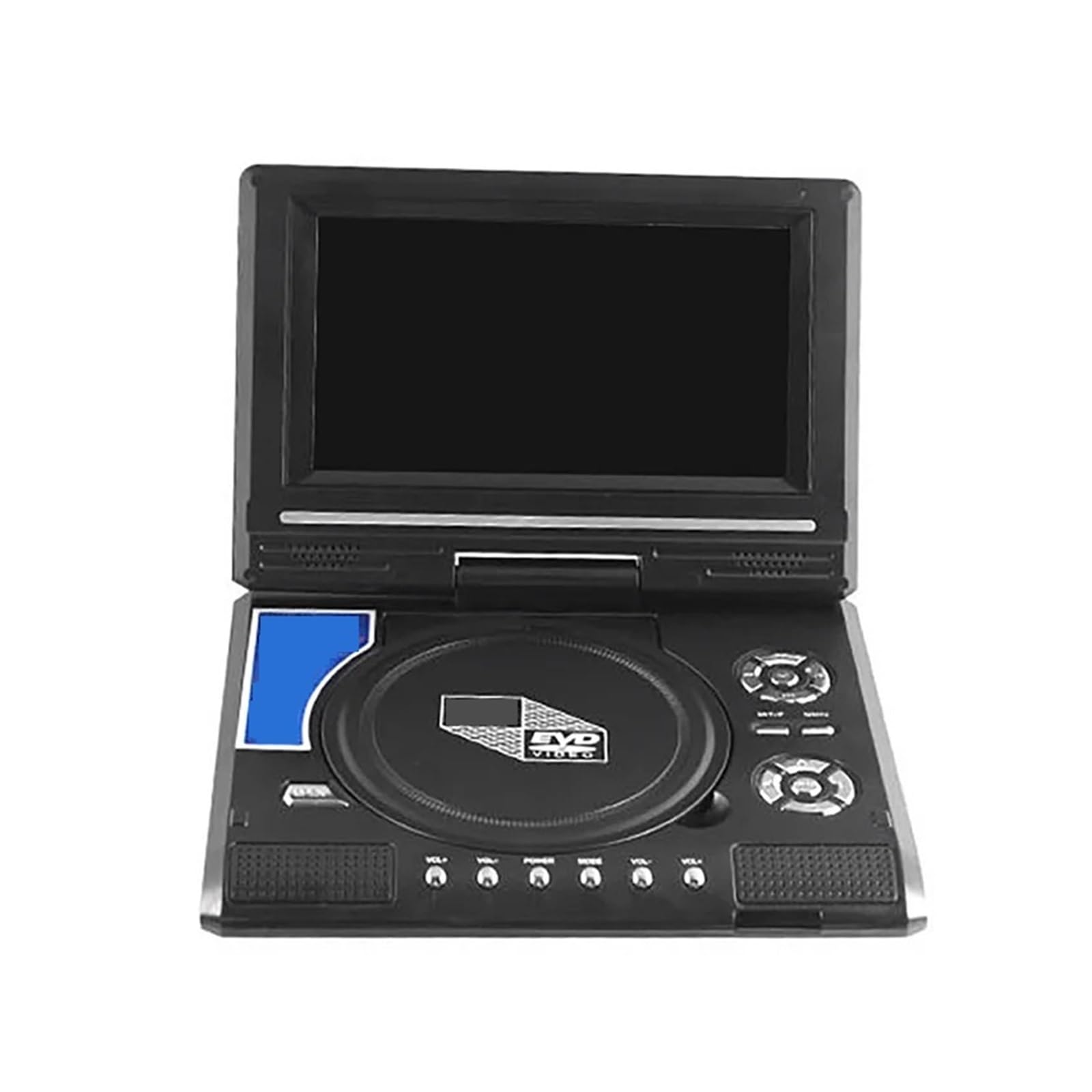 Lettore Dvd Lettore Dvd Portatile for Auto da Casa da 7,8/9,8 Pollici VCD CD Gioco Lettore TV Adattatore Radio USB Supporto for La Ricezione della Radio FM(7.8 inch)