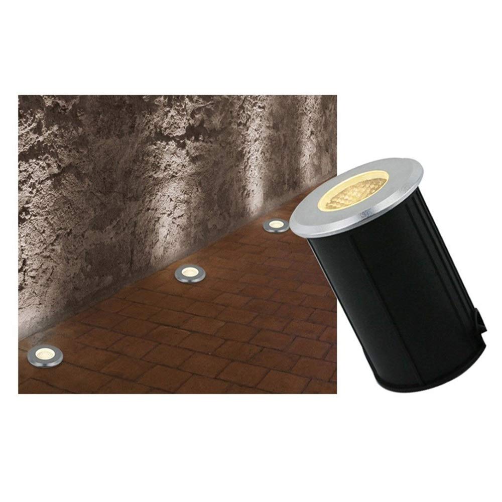 Faretti da Incasso for Esterni Honeycomb antiriflesso Bassa tensione 24V luci da terra for esterno IP67 impermeabile Faretto da terra Segnapasso a LED terrazza Pavimento di legno prato decorazio