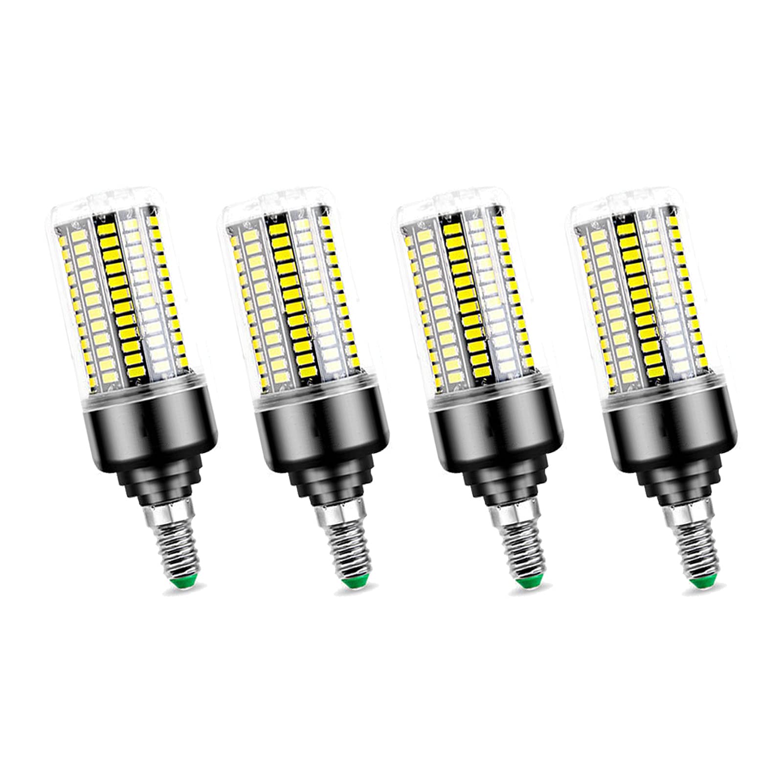 Lampadine a candela a mais E14 Lampadine a mais LED con base E14 15 W, equivalenti a 150 Watt, 360 gradi; Angolo del fascio luminoso Lampada bianca calda senza sfarfallio, adatta a tutti i luoghi in