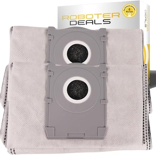 Roboter Deals - Staubbeutel, Ersatz-Beutel (2 Stück) für Ecovacs Deebot Mini mit Absaugstation