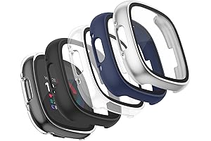 Meliya 4-Pack Screen Protector for Fitbit Sense 2 / Versa 4