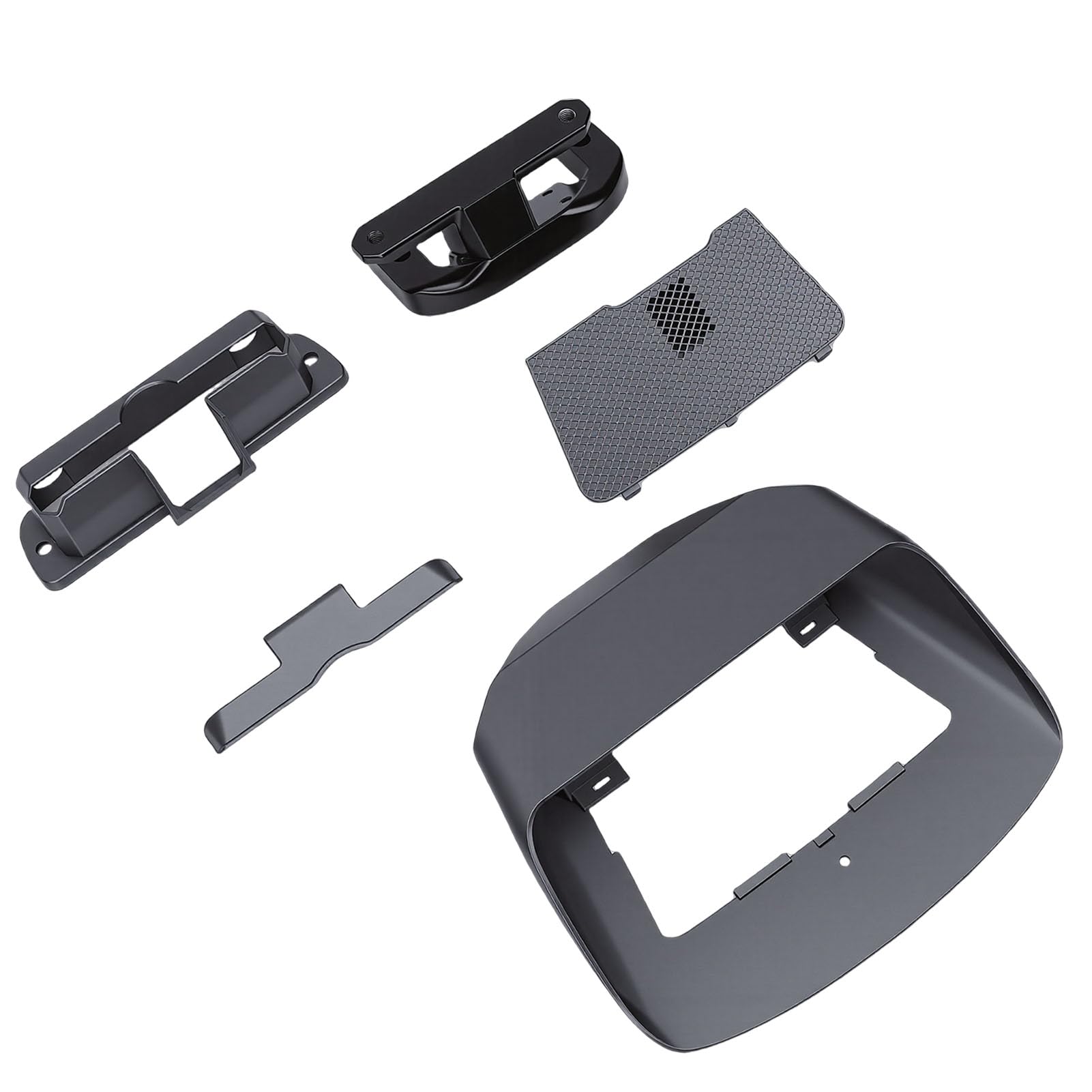 Soporte de Montaje Giratorio para Pantalla Modelo Y Duradero para Modelo Y Apto para Highland 2025-UP Rotación Vertical de 15° Horizontal de 30° Diseño Ergonómico para Navegación por Consola